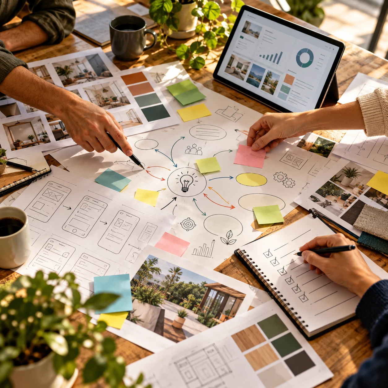 Collaborative planning and development of tailored solutions