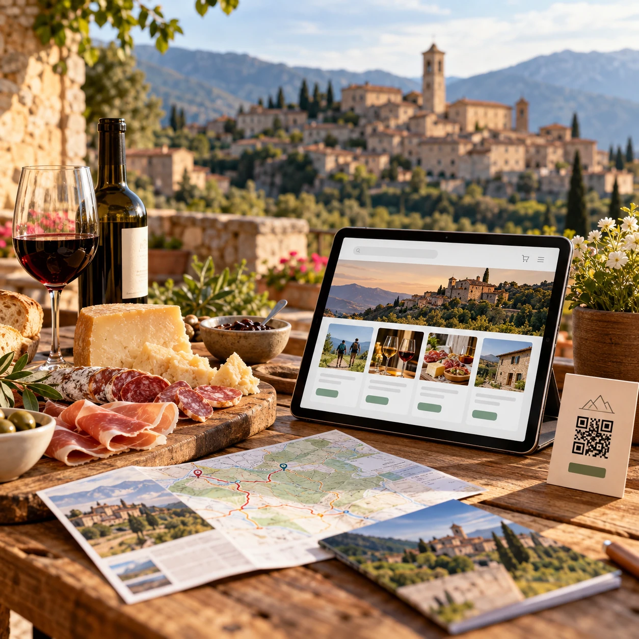 Digital platform for local experiences, places and products